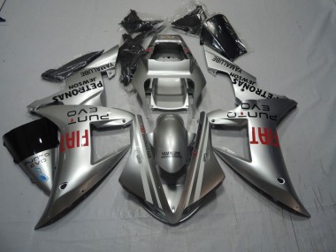 04-05 Silver Red Fiat CBR1000RR Motorcycle Fairings