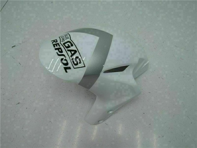 04-05 Silver White Repsol CBR1000RR Motorcycle Fairing 04-05 Silver White Repsol CBR1000RR Motorcycle Fairing