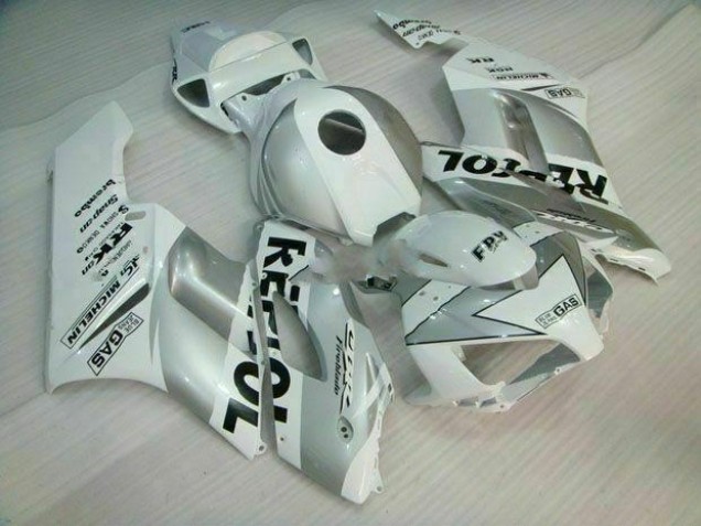 04-05 Silver White Repsol CBR1000RR Motorcycle Fairings 04-05 Silver White Repsol CBR1000RR Motorcycle Fairings