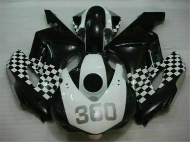 04-05 White Black CBR1000RR Motorcycle Fairing
