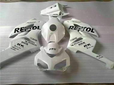 04-05 White Black Repsol CBR1000RR Motorcycle Fairings
