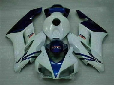 04-05 White Blue CBR1000RR Motorcycle Fairing