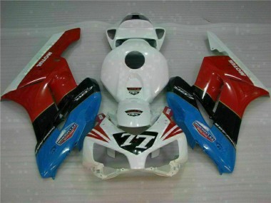 04-05 White Red 77 CBR1000RR Motorcycle Fairings