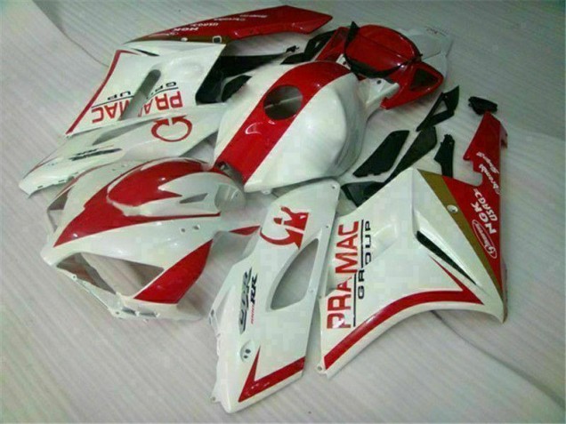 04-05 White Red CBR1000RR Motorcycle Fairing Kits & Plastic