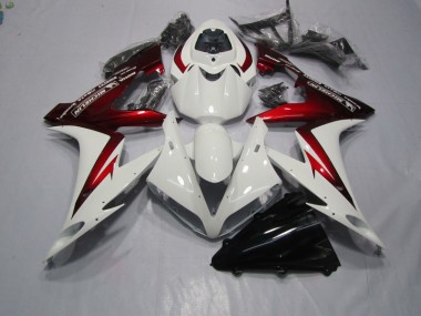 04-05 White Red CBR1000RR Motorcycle Fairing