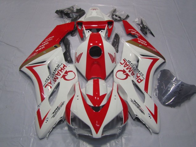04-05 White Red PRAMAC CBR1000RR Motorcycle Fairings