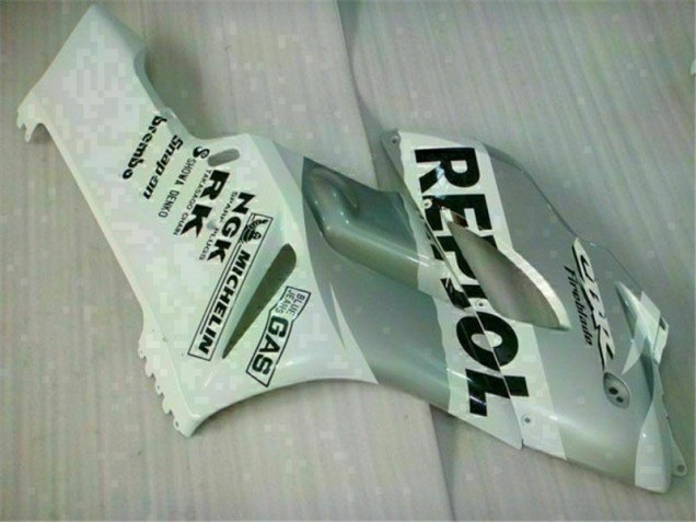04-05 White Silver Repsol CBR1000RR Motorcycle Fairings 04-05 White Silver Repsol CBR1000RR Motorcycle Fairings