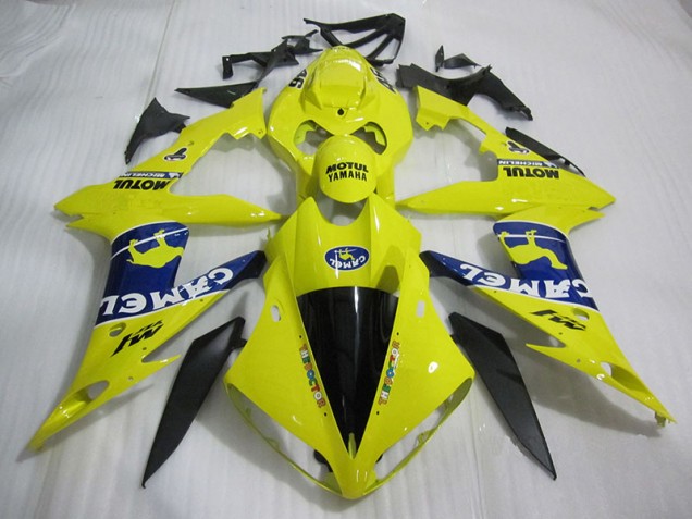 04-05 Yellow Camel CBR1000RR Motorcycle Fairings 04-05 Yellow Camel CBR1000RR Motorcycle Fairings