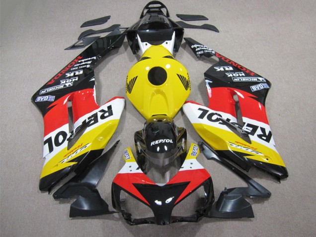 04-05 Yellow Red Repsol CBR1000RR Motorcycle Fairings 04-05 Yellow Red Repsol CBR1000RR Motorcycle Fairings