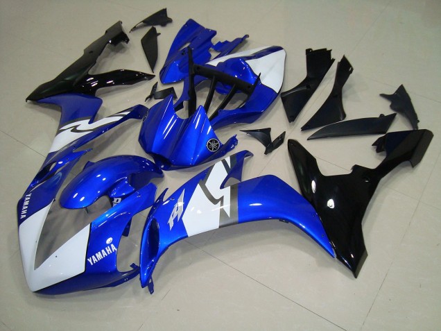 04-06 Blue Black White YZF R1 Motorcycle Fairings 04-06 Blue Black White YZF R1 Motorcycle Fairings