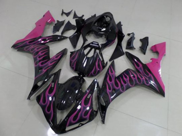 04-06 Pink Flame YZF R1 Motorcycle Fairings 04-06 Pink Flame YZF R1 Motorcycle Fairings