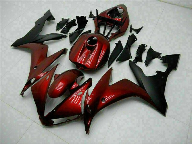 04-06 Red Black YZF R1 Motorcycle Fairings 04-06 Red Black YZF R1 Motorcycle Fairings