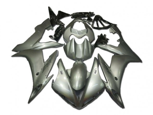 04-06 Silver YZF R1 Motorcycle Fairings 04-06 Silver YZF R1 Motorcycle Fairings