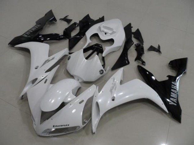 04-06 White Black YZF R1 Motorcycle Fairing 04-06 White Black YZF R1 Motorcycle Fairing