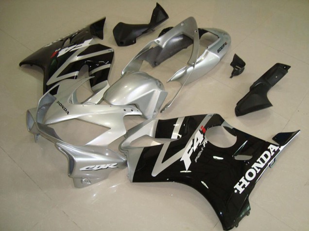 04-07 Black Silver CBR600 F4i Motorcycle Fairings 04-07 Black Silver CBR600 F4i Motorcycle Fairings