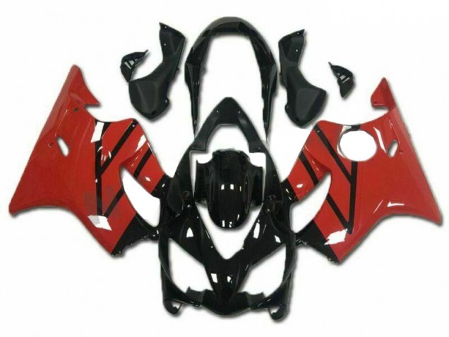 04-07 Red Black CBR600 F4i Motorcycle Fairing 04-07 Red Black CBR600 F4i Motorcycle Fairing