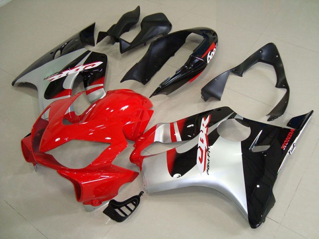 04-07 Red Silver CBR600 F4i Motorcycle Fairings 04-07 Red Silver CBR600 F4i Motorcycle Fairings