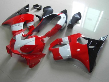 04-07 Red White Black CBR600 F4i Motorcycle Fairings