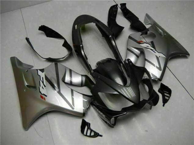 04-07 Silver Black CBR600 F4i Motorcycle Fairings 04-07 Silver Black CBR600 F4i Motorcycle Fairings