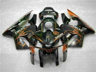 05-06 Black Orange BACARDI CBR600RR Motorcycle Fairings