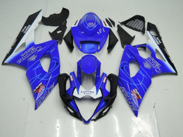 05-06 Blue Corona GSXR 1000 Motorcycle Fairings 05-06 Blue Corona GSXR 1000 Motorcycle Fairings