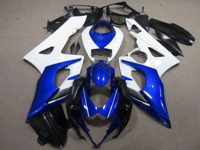 05-06 Blue White GSXR 1000 Motorcycle Bodywork