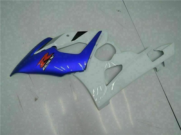 05-06 Blue White GSXR 1000 Motorcycle Fairing 05-06 Blue White GSXR 1000 Motorcycle Fairing