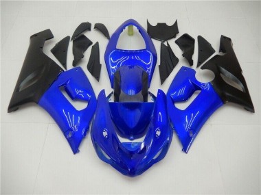 05-06 Blue ZX6R Motorcycle Fairing