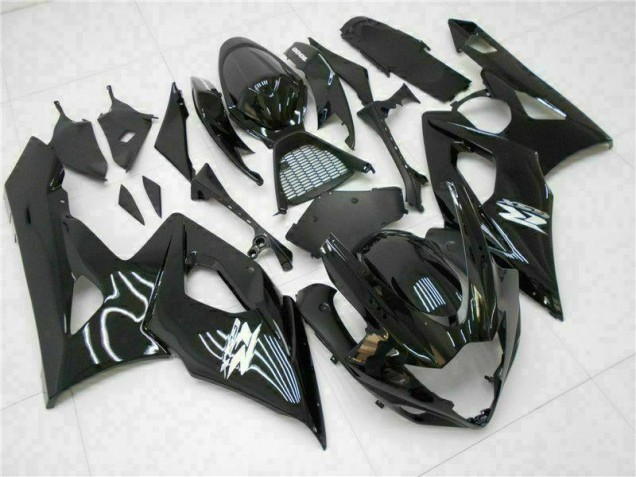 05-06 Glossy Black GSXR 1000 Motorcycle Fairing