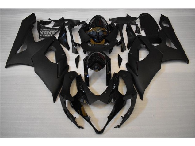 05-06 Glossy Matte Black GSXR 1000 Motorcycle Fairings 05-06 Glossy Matte Black GSXR 1000 Motorcycle Fairings