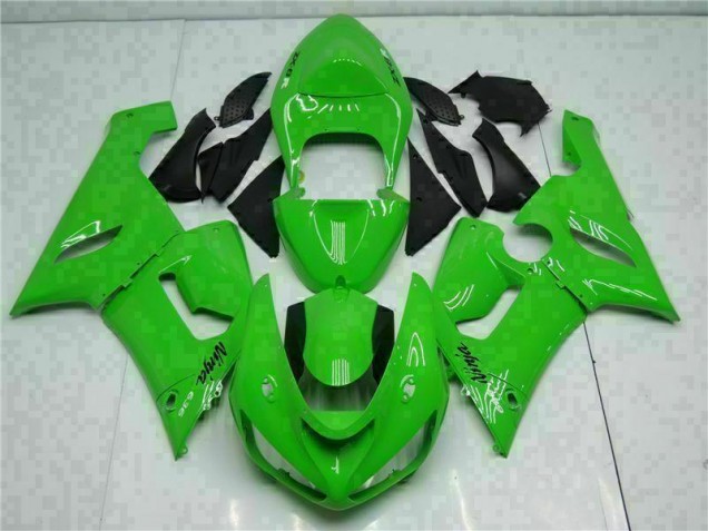 05-06 Green ZX6R Full Motorcycle Fairing Kits 05-06 Green ZX6R Full Motorcycle Fairing Kits