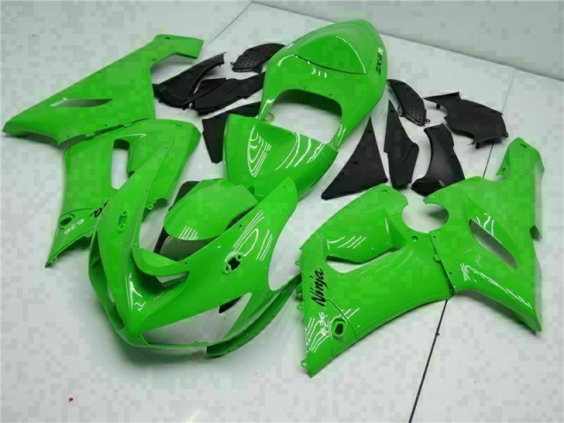 05-06 Green ZX6R Full Motorcycle Fairing Kits 05-06 Green ZX6R Full Motorcycle Fairing Kits