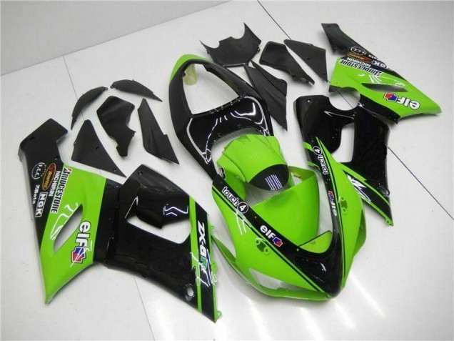 05-06 Green ZX6R Motorcycle Bodywork 05-06 Green ZX6R Motorcycle Bodywork