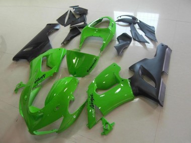 05-06 Green ZX6R Motorcycle Fairings