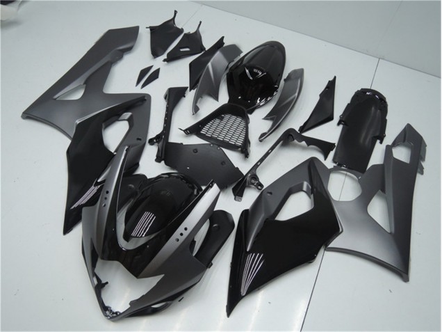 05-06 Grey Black GSXR 1000 Motorcycle Fairings 05-06 Grey Black GSXR 1000 Motorcycle Fairings