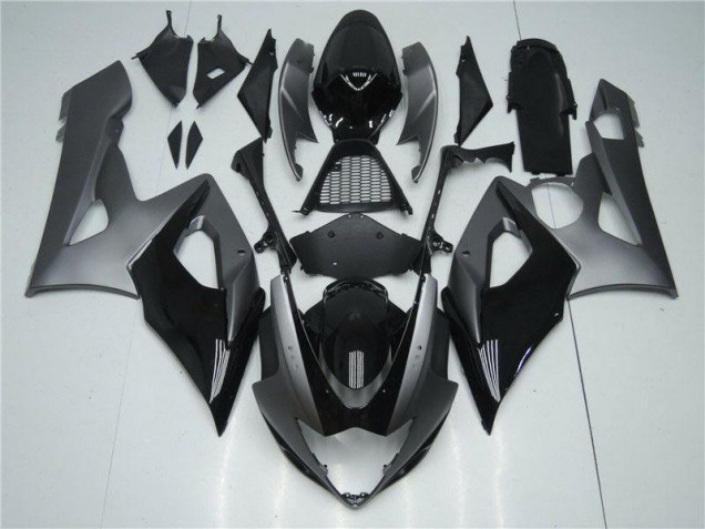 05-06 Grey Black GSXR 1000 Motorcycle Fairings 05-06 Grey Black GSXR 1000 Motorcycle Fairings