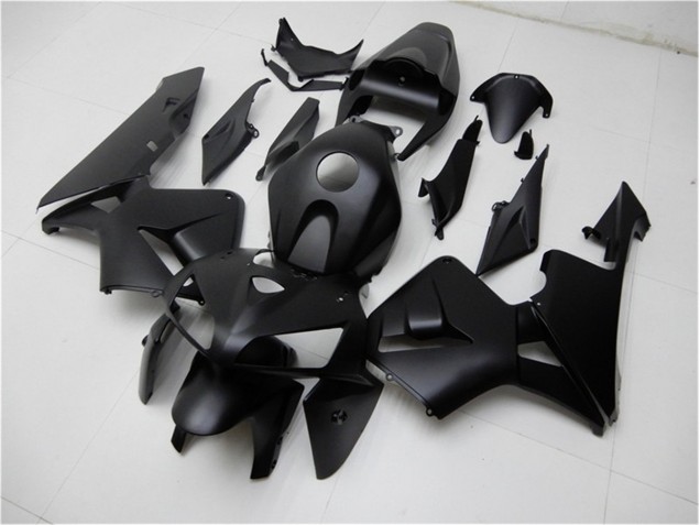 05-06 Matte Black CBR600RR Motorcycle Fairings 05-06 Matte Black CBR600RR Motorcycle Fairings