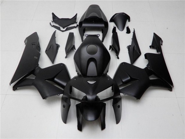 05-06 Matte Black CBR600RR Motorcycle Fairings 05-06 Matte Black CBR600RR Motorcycle Fairings