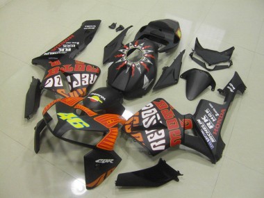 05-06 Matte Black Rossi CBR600RR Motorcycle Fairings