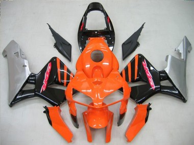05-06 Orange Black CBR600RR Motorcycle Fairing & Bodywork