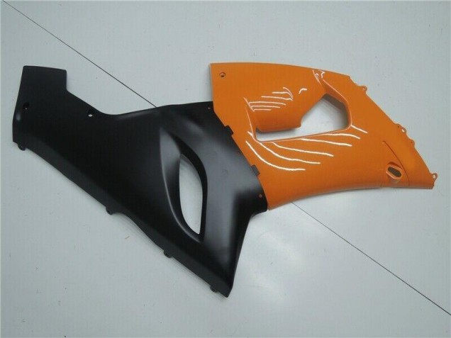 05-06 Orange Black ZX6R Motorcycle Fairings 05-06 Orange Black ZX6R Motorcycle Fairings