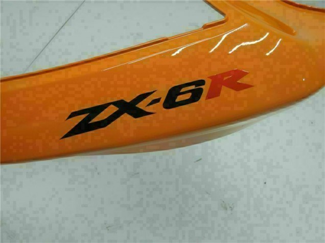 05-06 Orange ZX6R Motorcycle Fairings 05-06 Orange ZX6R Motorcycle Fairings