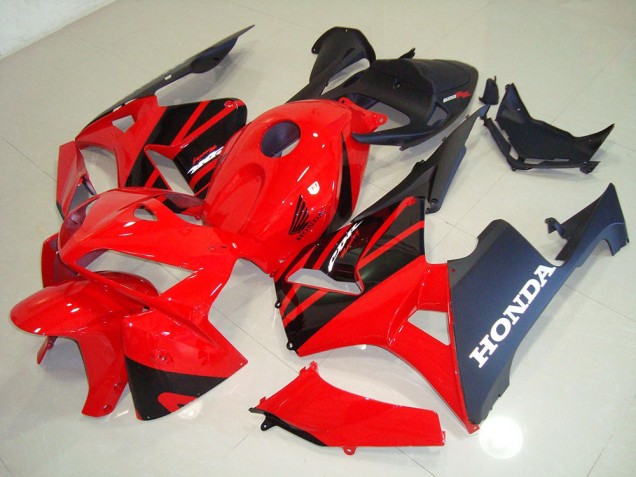 05-06 Red Black CBR600RR Motorcycle Bodywork 05-06 Red Black CBR600RR Motorcycle Bodywork