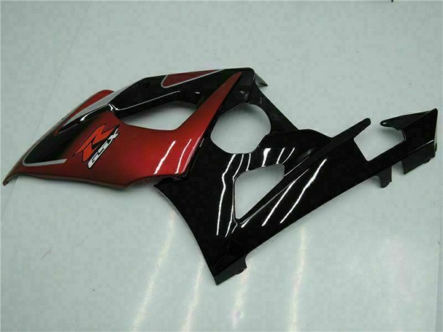 05-06 Red Black GSXR 1000 Motorcycle Fairing Kits & Plastic