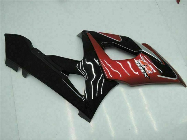 05-06 Red Black GSXR 1000 Motorcycle Fairing Kits & Plastic