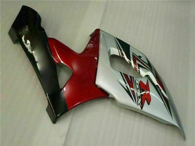 05-06 Red White GSXR 1000 Motorcycle Fairings