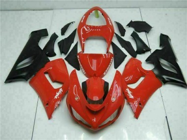 05-06 Red ZX6R Motorcycle Fairing
