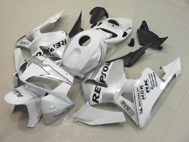 05-06 Repsol White Silver CBR600RR Motorcycle Fairings