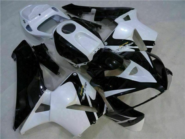 05-06 White Black CBR600RR Motorcycle Bodywork 05-06 White Black CBR600RR Motorcycle Bodywork
