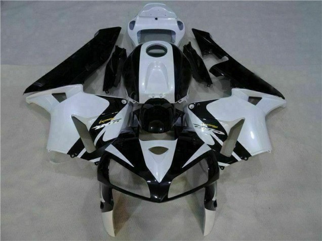 05-06 White Black CBR600RR Motorcycle Bodywork 05-06 White Black CBR600RR Motorcycle Bodywork